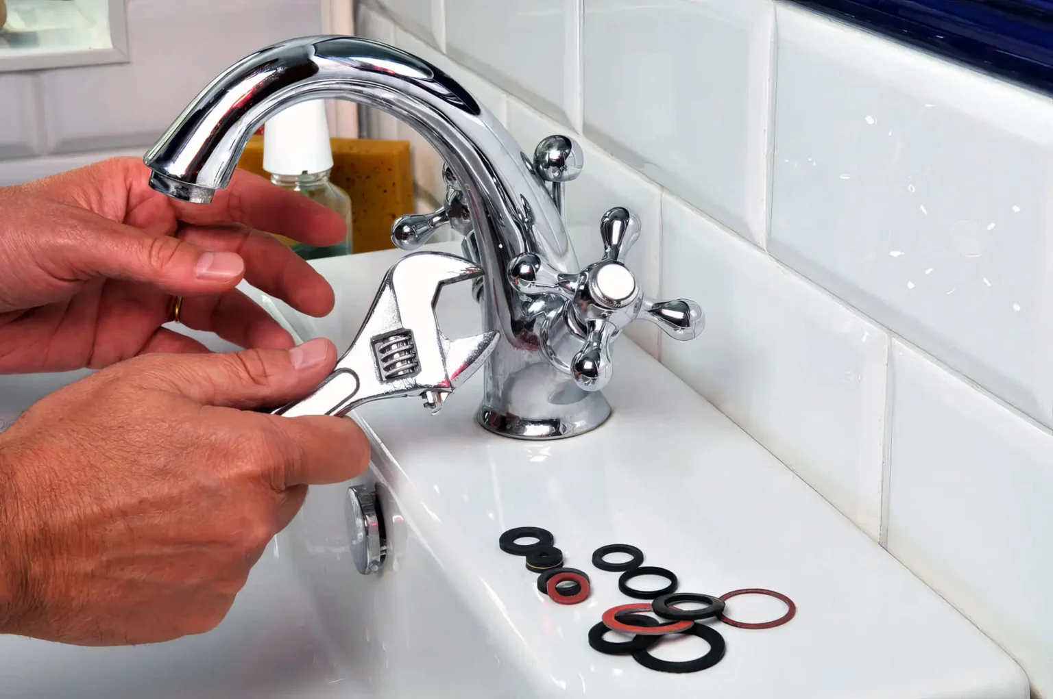 Bathroom faucet repair and fixture replacement in North Port, Florida